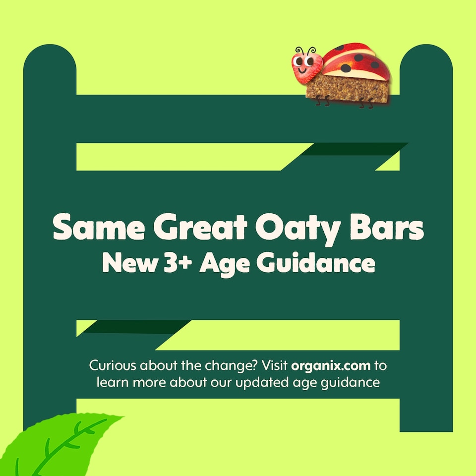image 1 of Organix Gruffalo Crumble Apple Oaty Bars Multipack Organic Kids Snack 6x23g 3yrs+