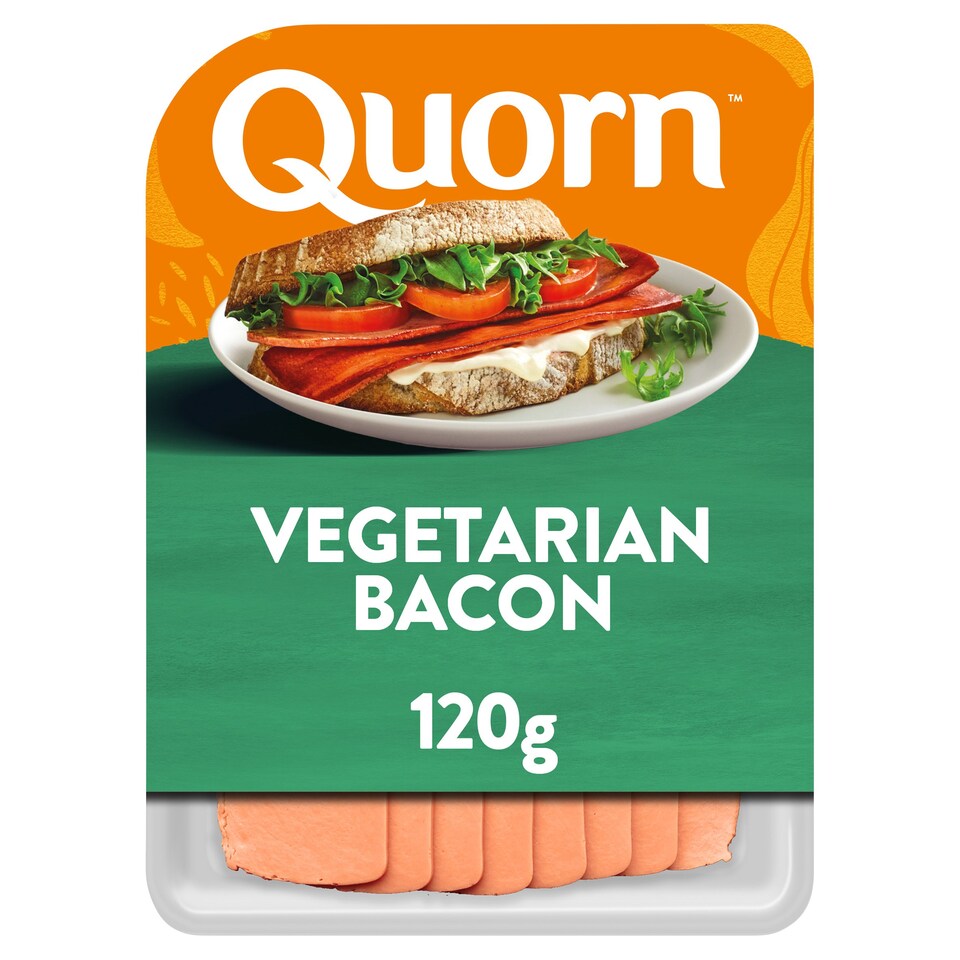 Quorn Meat Free Bacon Style Rashers 120G Tesco Groceries