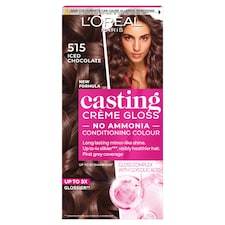 L'Oreal Paris Casting Creme Gloss 515 Chocolate Truffle Brown Semi-Permanent Hair Dye
