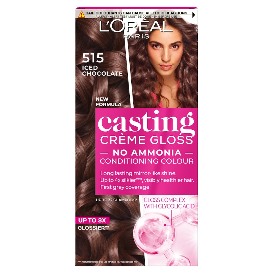 image 1 of L'Oreal Paris Casting Creme Gloss 515 Chocolate Truffle Brown Semi-Permanent Hair Dye