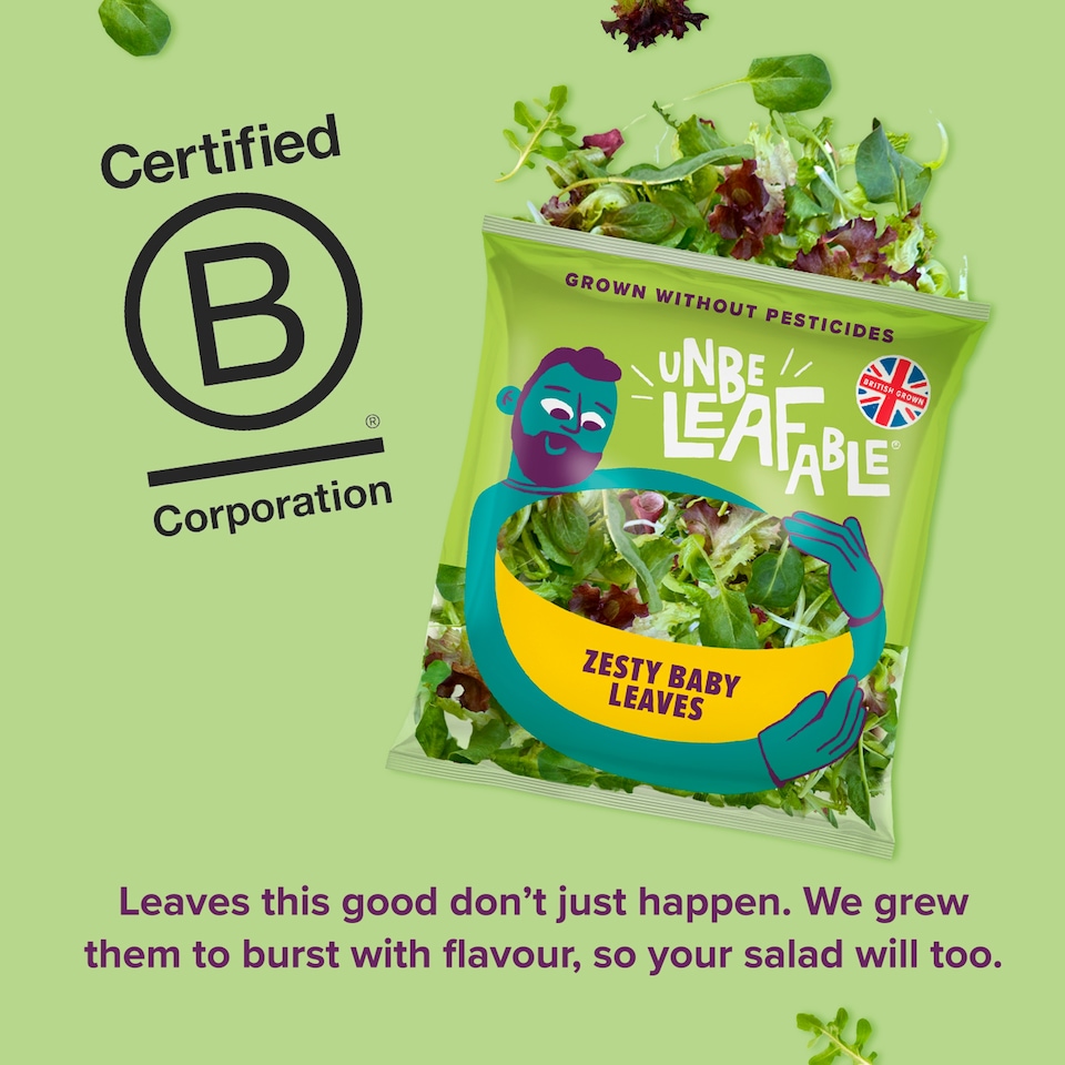 image 1 of Unbeleafable Zesty Baby Leaves 80g