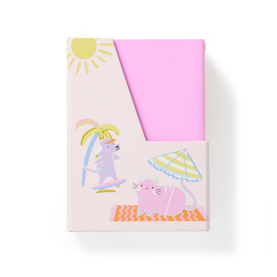 image 1 of Paperchase On Vacay Set of 8 A6 Notebooks