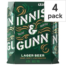 Innis & Gunn Lager Beer 4X440ml