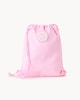 image 1 of Hype Drawstring Bag in Pink