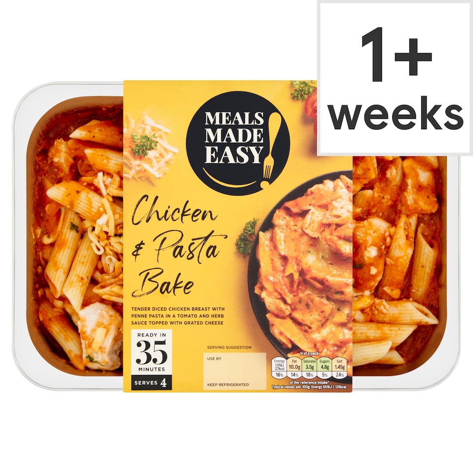Tesco Meals Made Easy Chicken Pasta Bake 1Kg