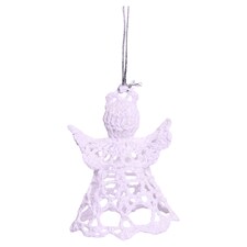 Tesco Crochet Angel Hanging Decoration 2 Pack