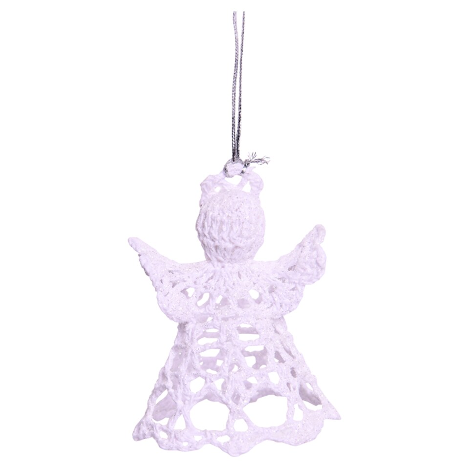 Tesco Crochet Angel Hanging Decoration 2 Pack