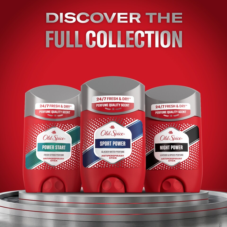 image 1 of Old Spice Night Power Men's Antiperspirant Stick 50ml