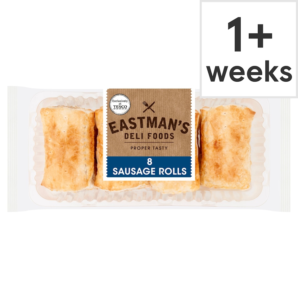 Eastmans 8 Sausage Rolls 480G