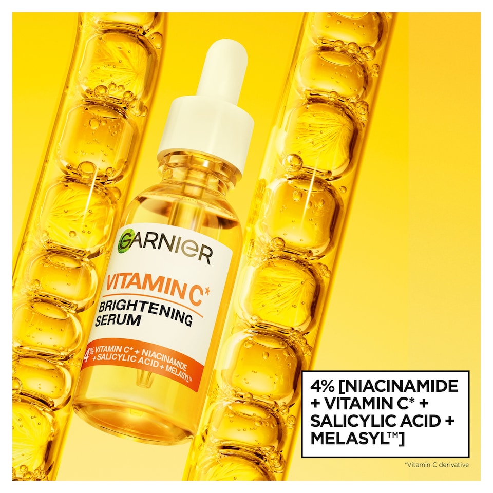 image 1 of Garnier Skin Active Vitamin C Anti-Dark Spot Serum 30Ml