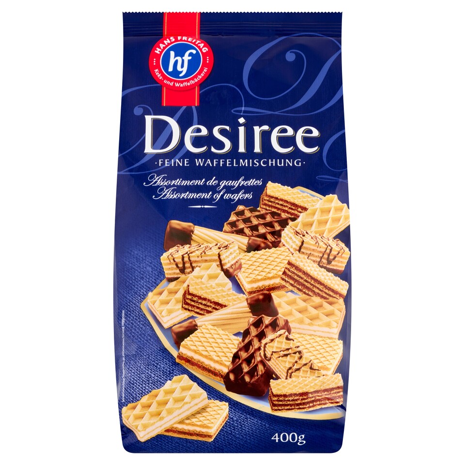 Hans Freitag Desiree Assortment of Wafers Plan Chocolate 400 g