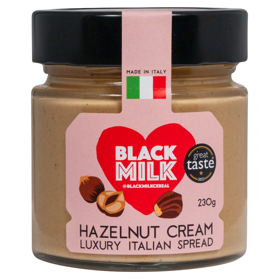 Black Milk Hazelnut Cream 230g
