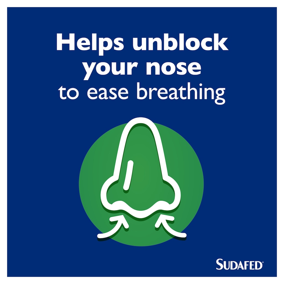 image 1 of Sudafed Mucus Relief Triple Action Cold & Flu Tablets 16s
