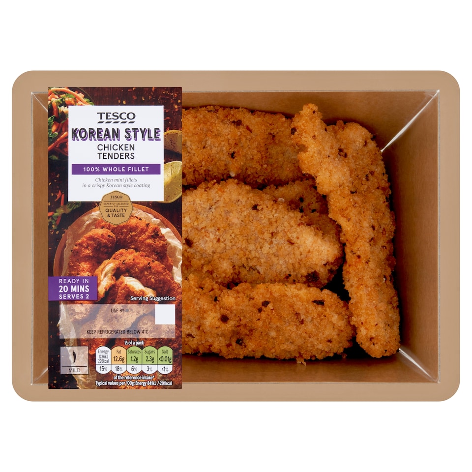 Tesco Korean Chicken Tenders 320g