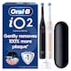 image 1 of Oral-B iO Series 2 Black/Pink Electric Toothbrush Duo