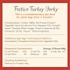 image 4 of Lily's Kitchen Christmas Festive Turkey Jerky for Dogs 70g