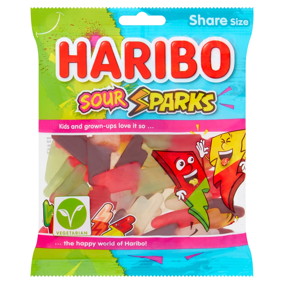 Haribo Sour Sparks 160G