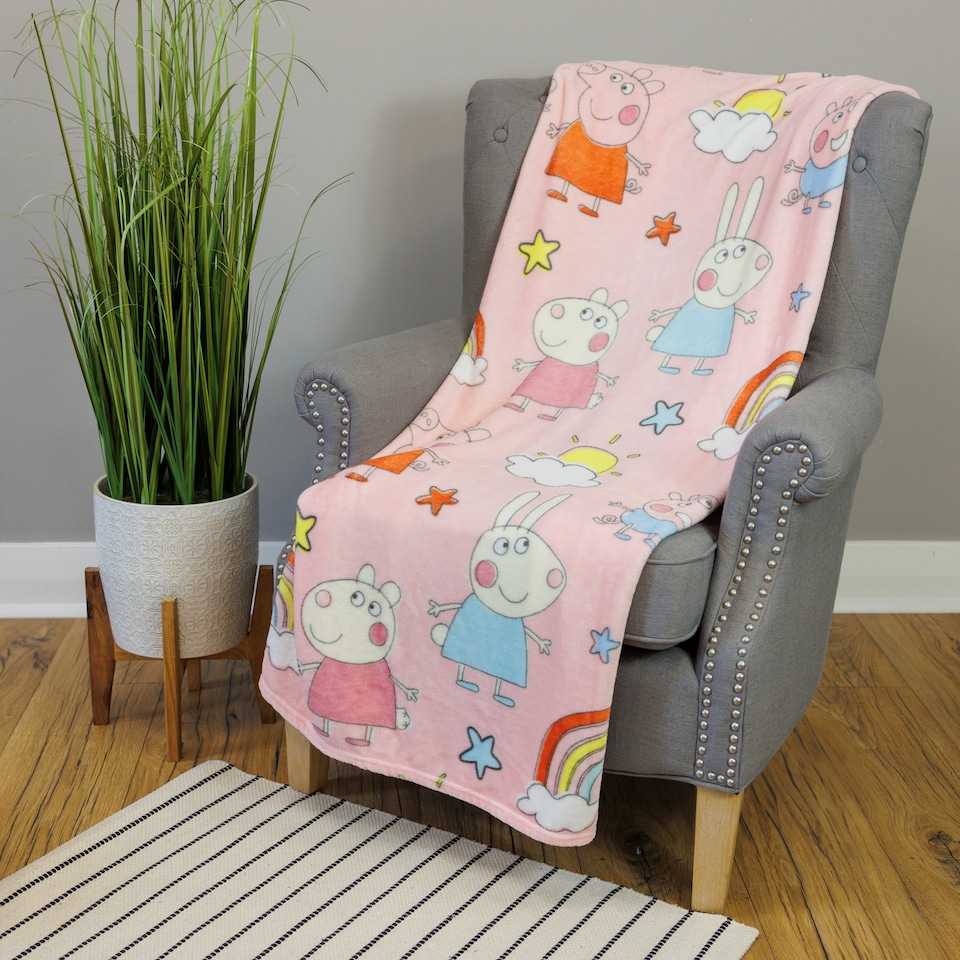 image 1 of Peppa Pig Fleece Blanket