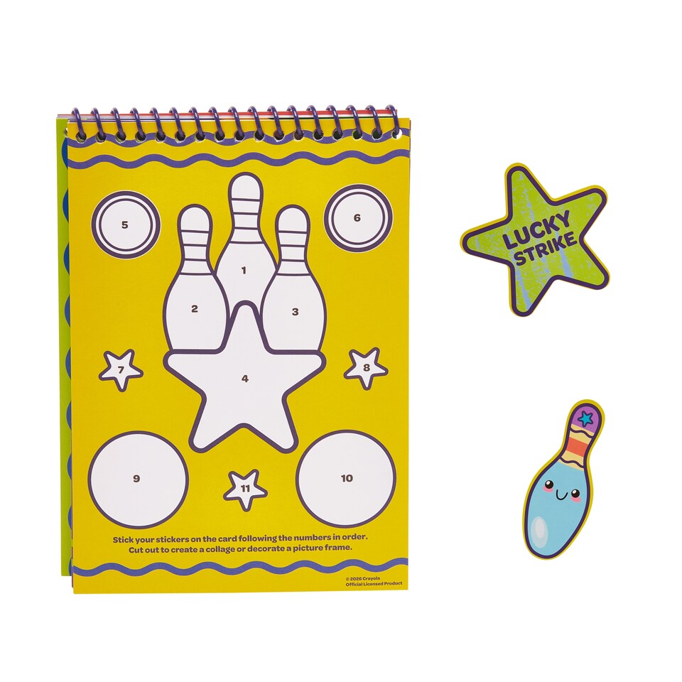 image 1 of Crayola Sticker Activity Pad