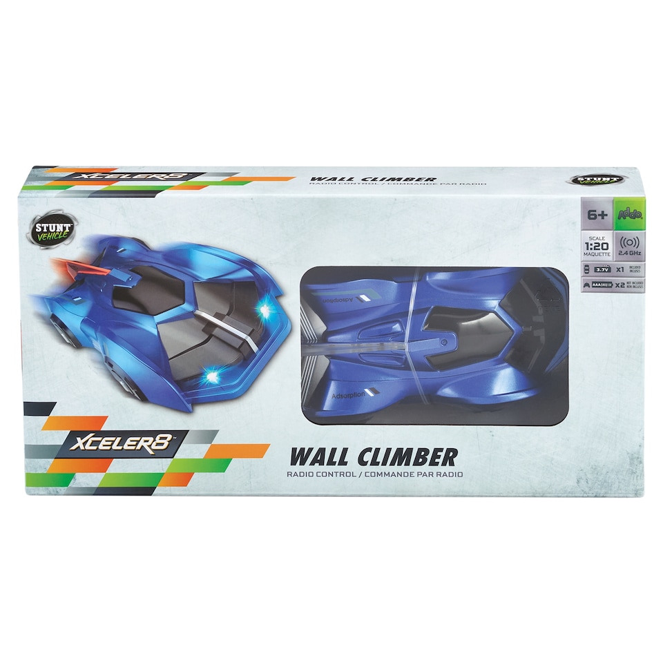 image 1 of Addo Xceler8 Wall Climber Toy Car