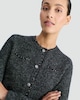 image 2 of F&F Diamanté Embellished Button Up Cardigan with Wool in Grey