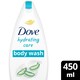 image 1 of Dove Hydrating Care Aloe Vera Body Wash Shower Gel 450ml