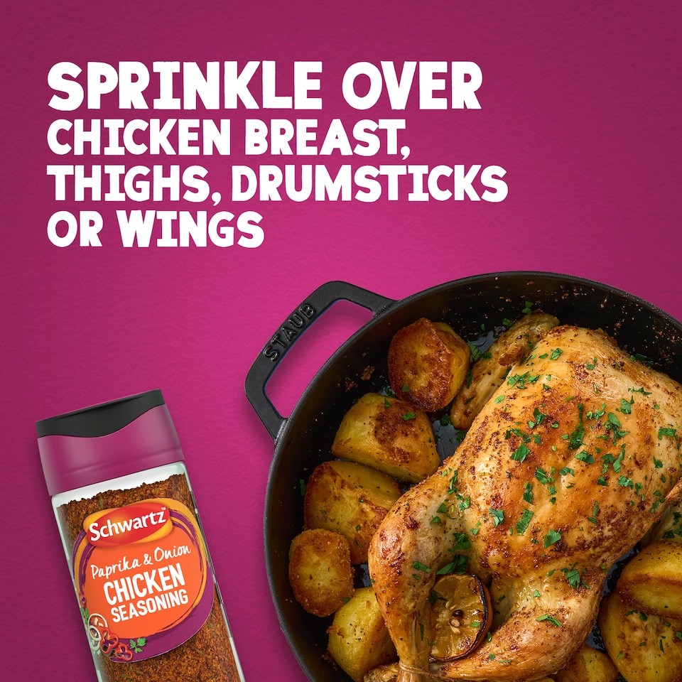 image 1 of Schwartz Paprika & Onion Chicken Seasoning 50g