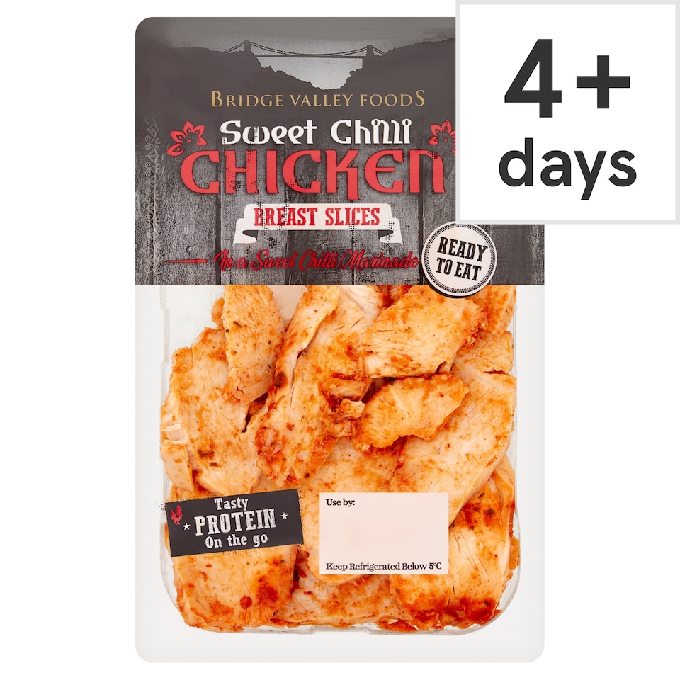 Bridge Valley Sweet Chilli Chicken Slices 100G