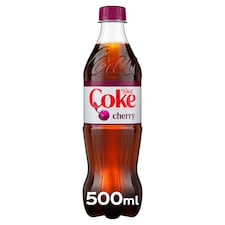 Diet Coke Cherry 500Ml Bottle