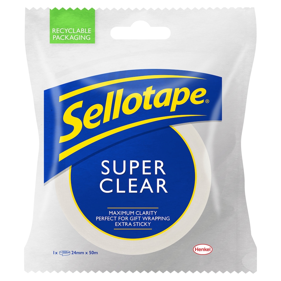 Sellotape Sello Clear 24Mm X 50M