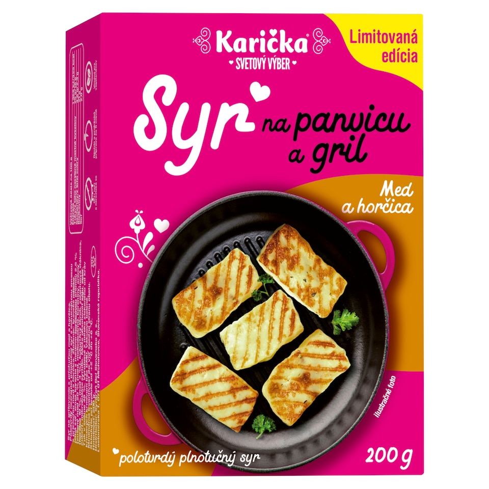 Karička Frying Pan and Grill Cheese Honey and Mustard 200 g