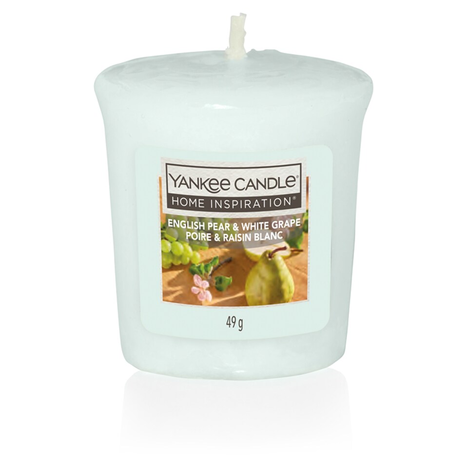 Yankee Votive Candle English Pear And Grape