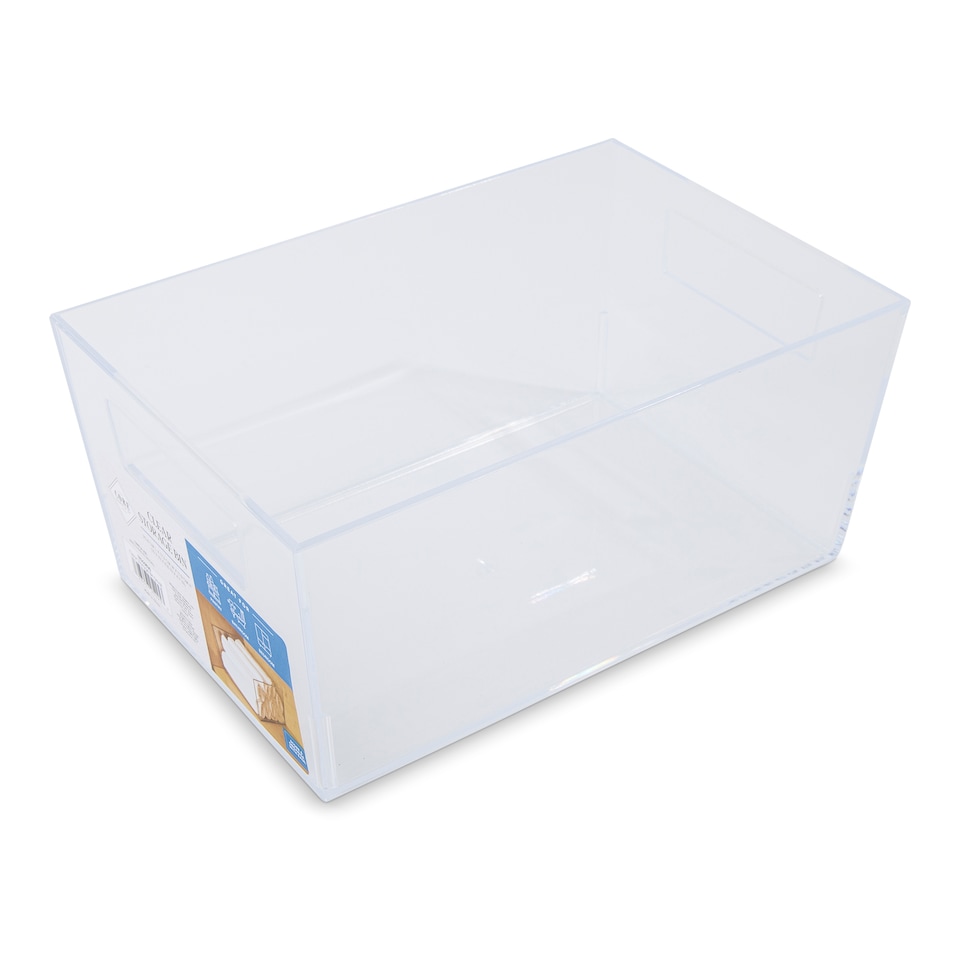 image 1 of Core Supply Clear Storage Box Small