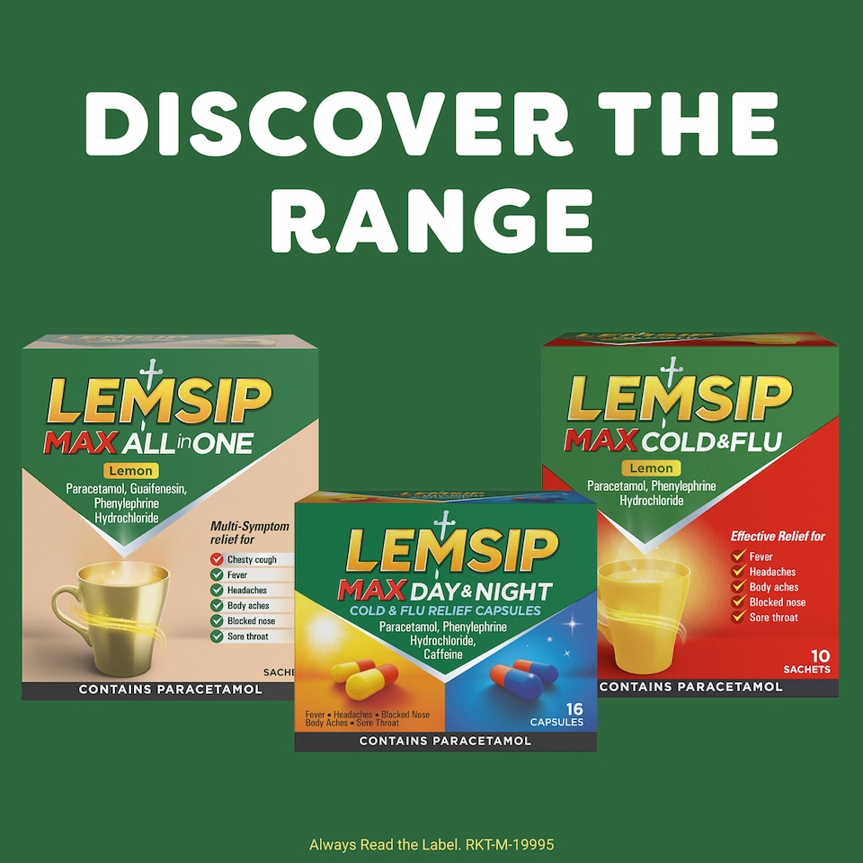 image 1 of Lemsip Cough Liquid - Dry Cough & Sore Throat Relief 180ml