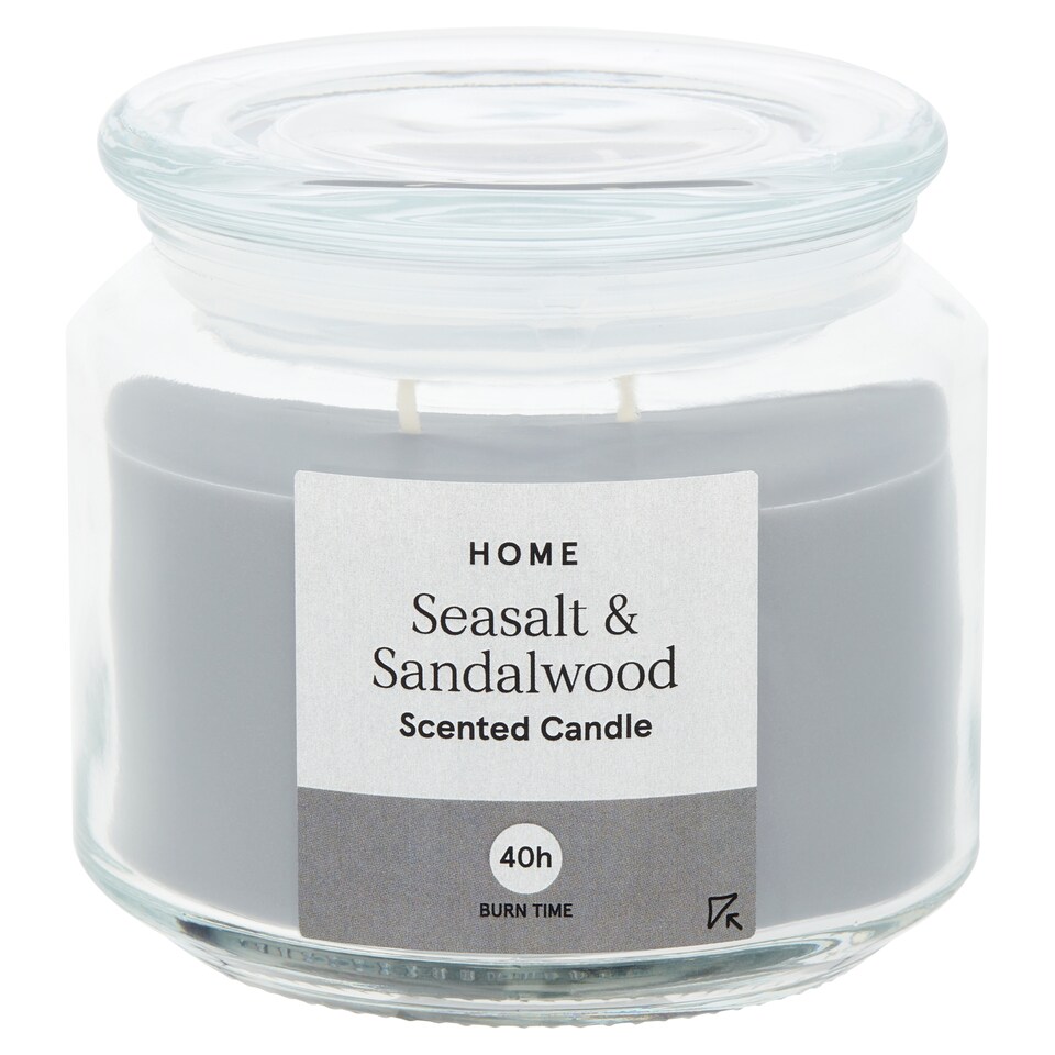 image 1 of Tesco Scented Candle Seasalt & Sandalwood 285G
