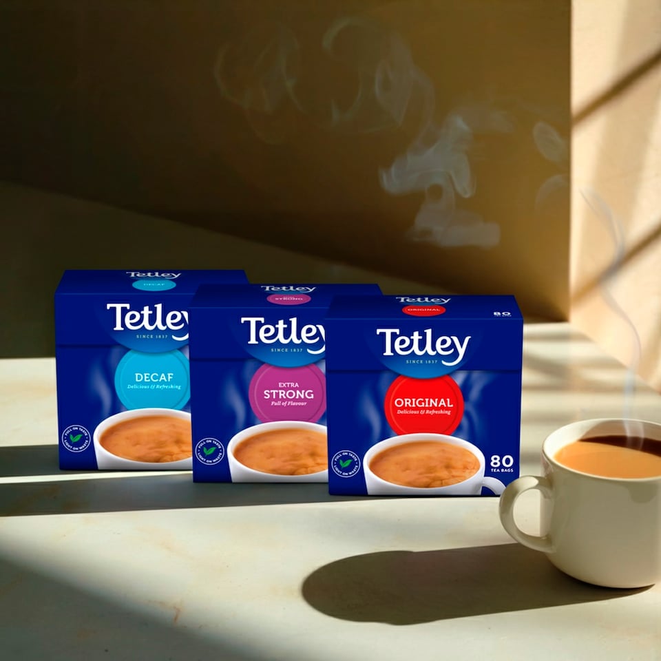 image 1 of Tetley 80 Tea Bags 250G