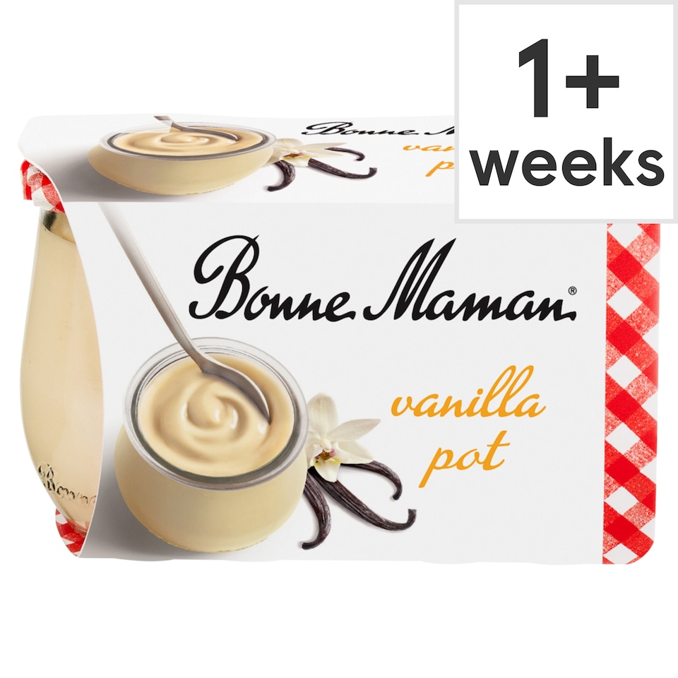 image 1 of Bonne Maman Vanilla Pot 2x115g