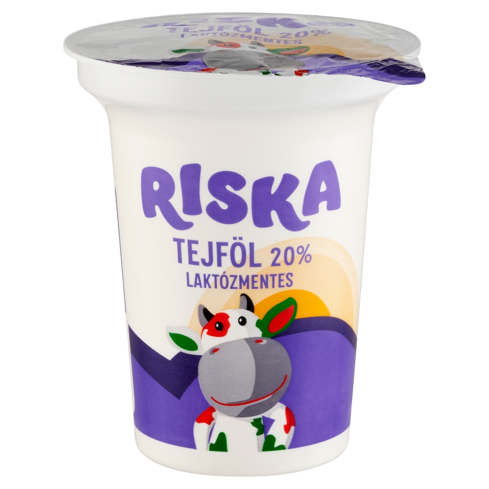 Riska laktózmentes tejföl 20% 300 g  1. kép