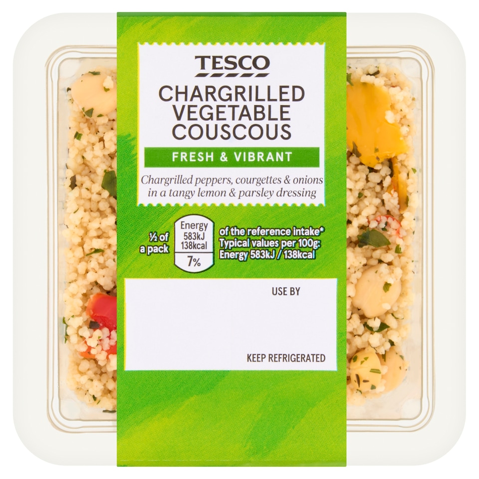Tesco Chargrilled Vegetable Couscous 200g