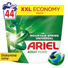 Ariel Allin1 PODS Mountain Spring Universal Washing Liquid Capsules, 44 Washes