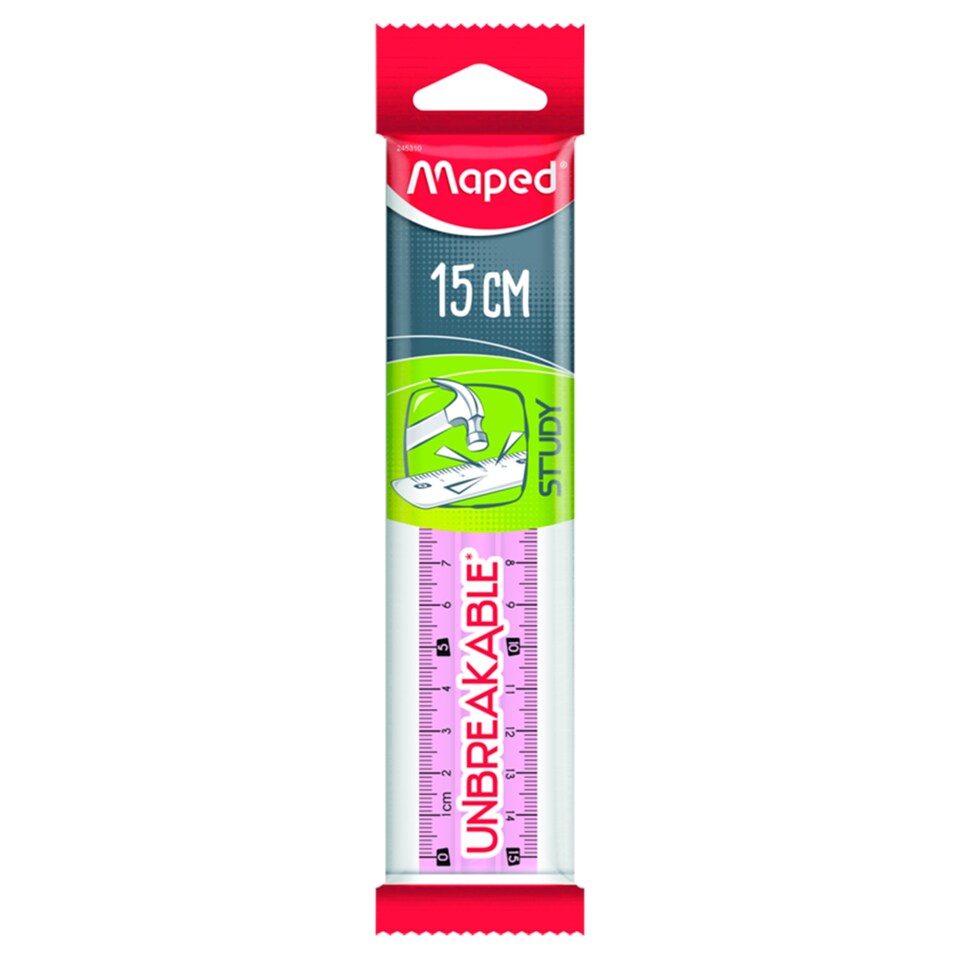 Maped Study nerozbitné pravítko 15 cm