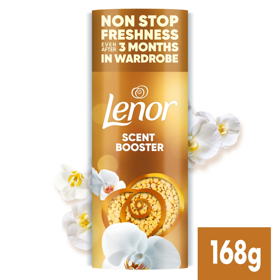 Lenor Fabric Enhancer Scent Booster Gold Orchid 168G
