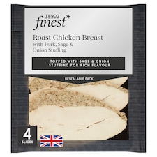 Tesco Finest Roast Chicken & Stuffing 125G