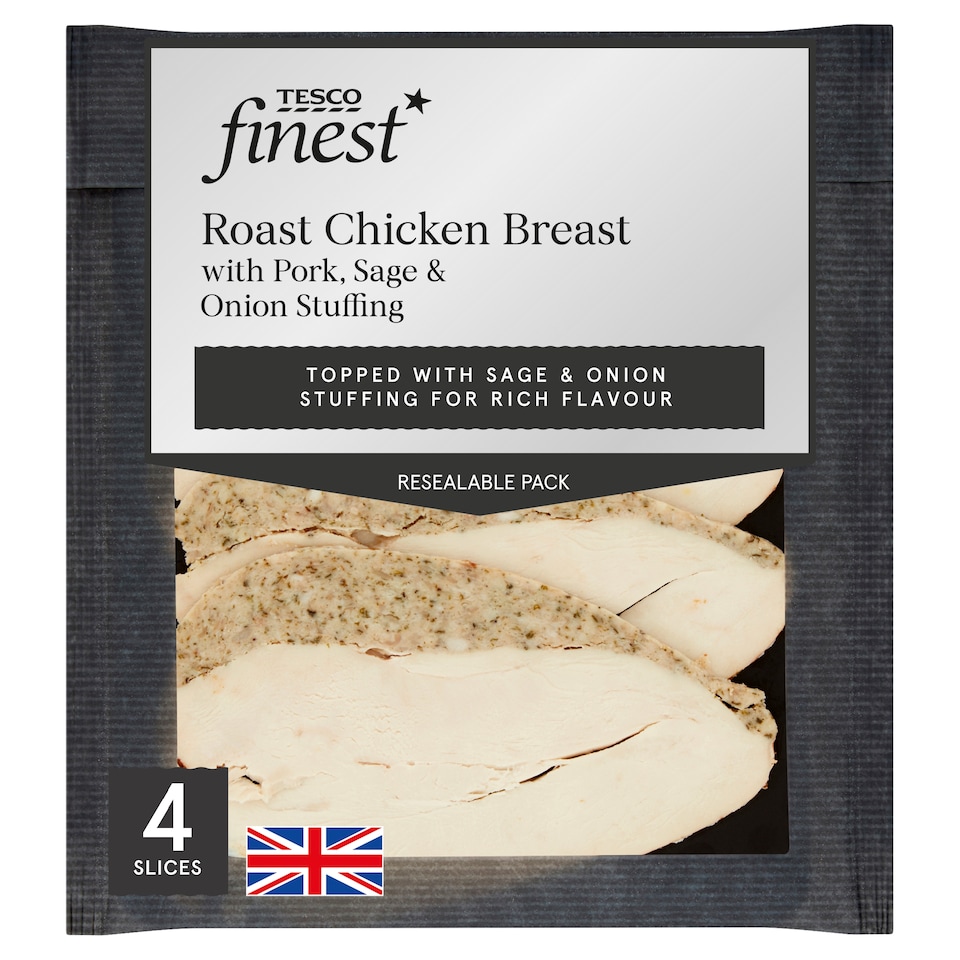 Tesco Finest Roast Chicken & Stuffing 125G