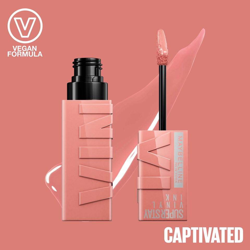 image 1 of Maybelline Super Stay Vinyl Ink Captivated