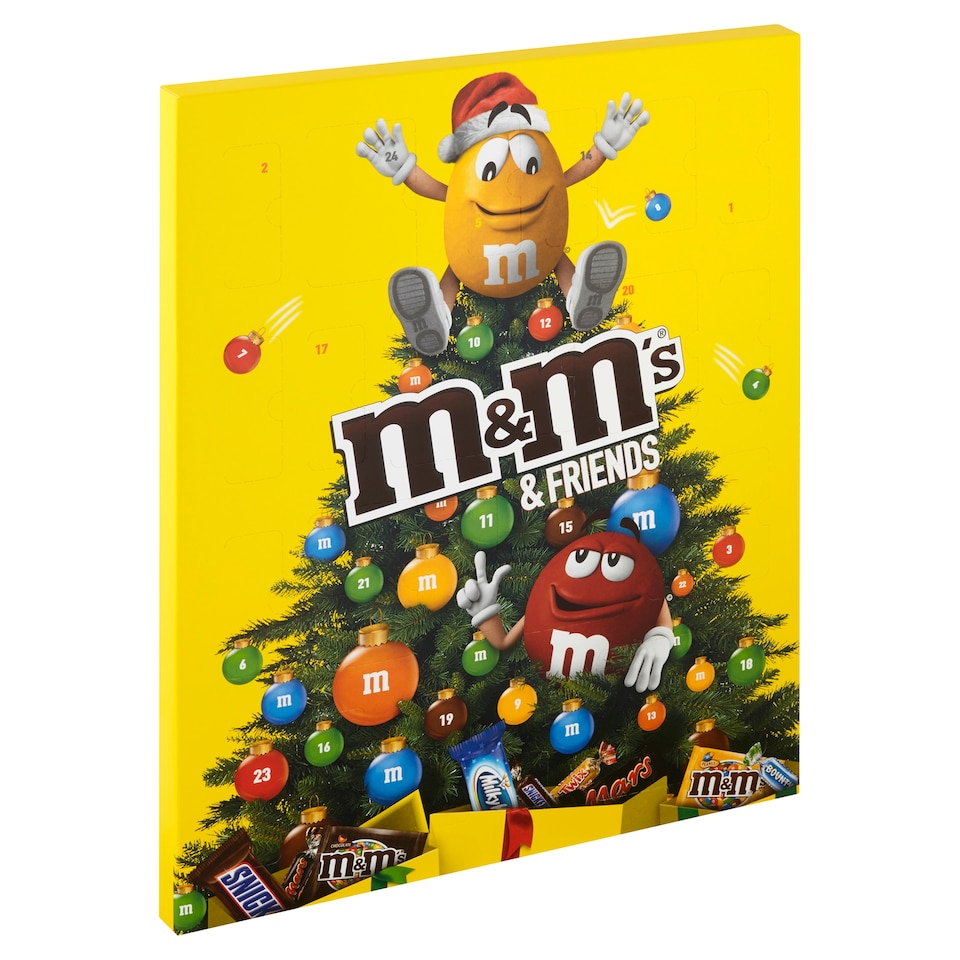 M&M's & Friends adventní kalendář 361g
