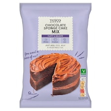 Tesco Chocolate Sponge Cake Mix 400G