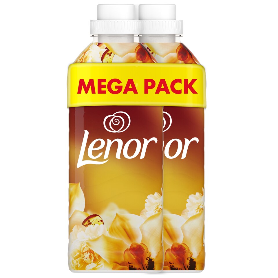 image 1 of Lenor Fabric Conditioner 74 Washes, Vanilla Orchid & Golden Amber