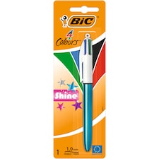 BIC 4 Colours Shine Pen 1 Pack