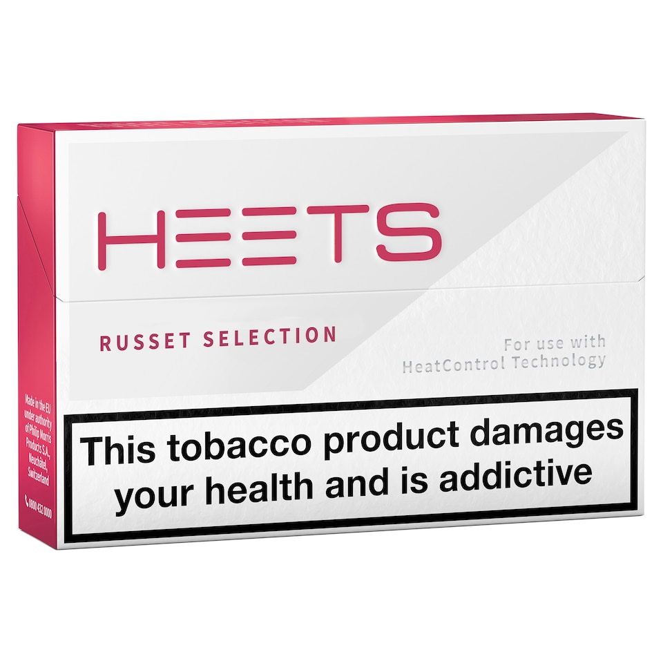 Heets Russet Selection Tobacco Sticks 20 Pack